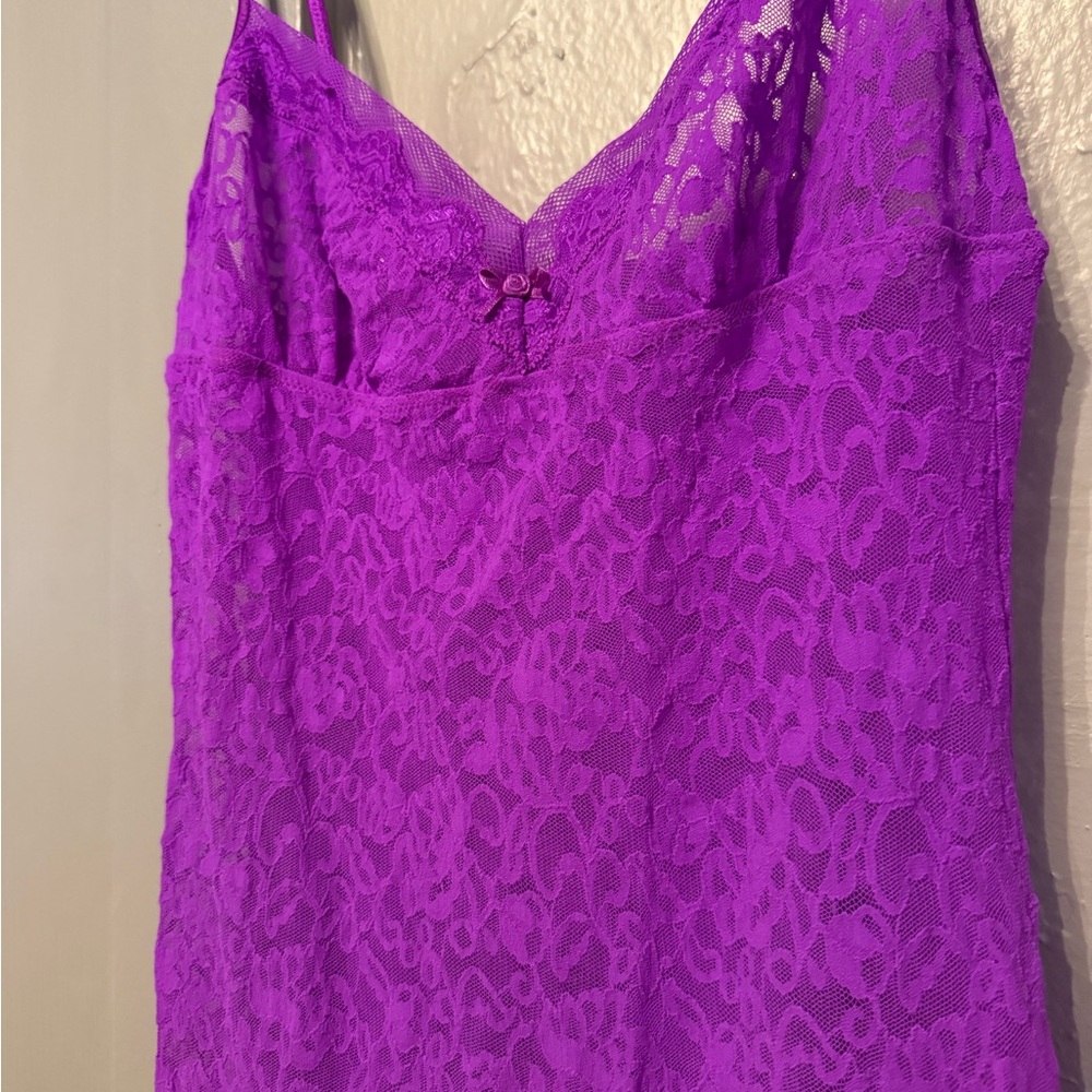 Victoria’s Secret Purple Lace Slip Dress